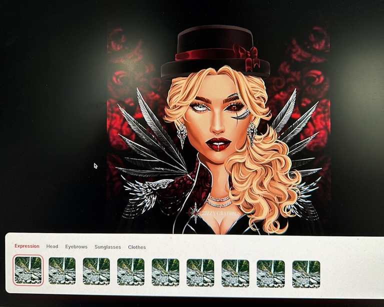 Early Frizzy Character Prototype Stage Desktop View