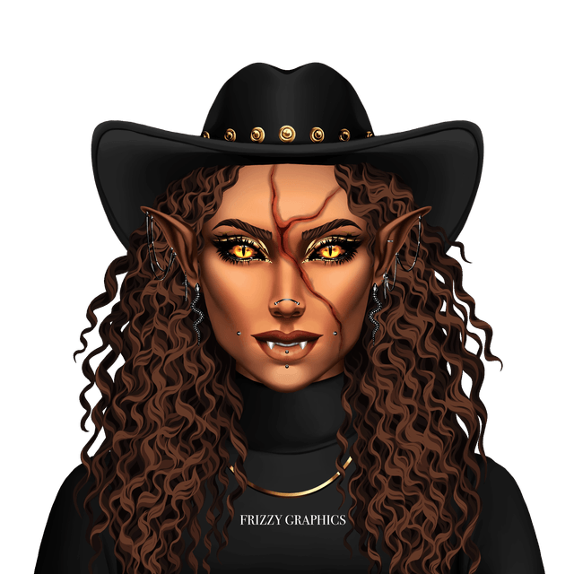 High resolution character image